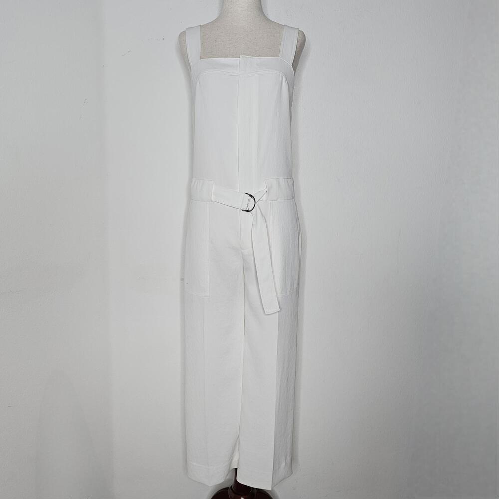 NWT Club Monaco Women's White/Sadie Jumpsuit Size 2